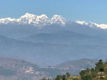 हिमालको दृश्य